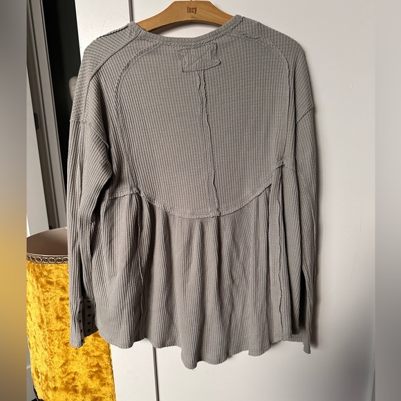 Free People Oh My Babydoll Thermal - Picture 5 of 6